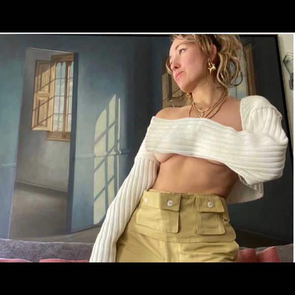 Gray 100%cotton knitted long sleeves casual sha… - Picture 10 of 17